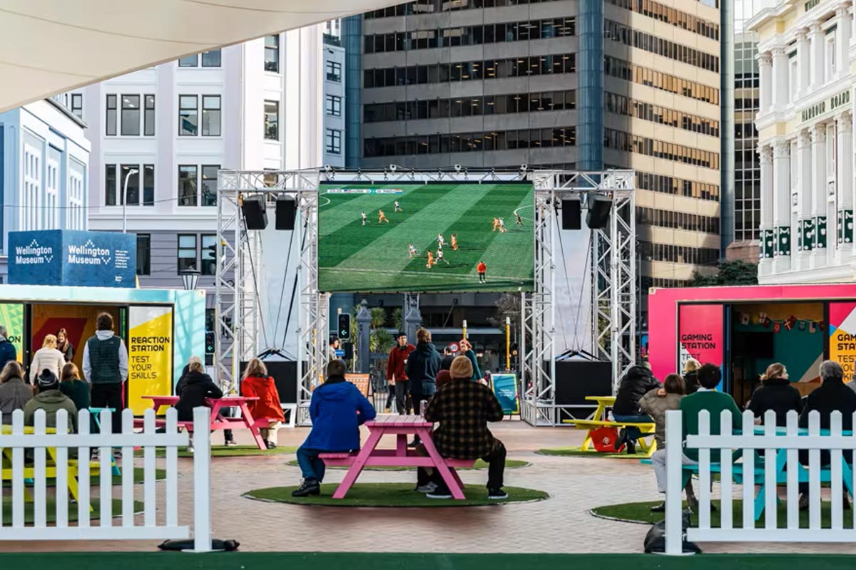 Fan Zone for the FIFA Women's World Cup