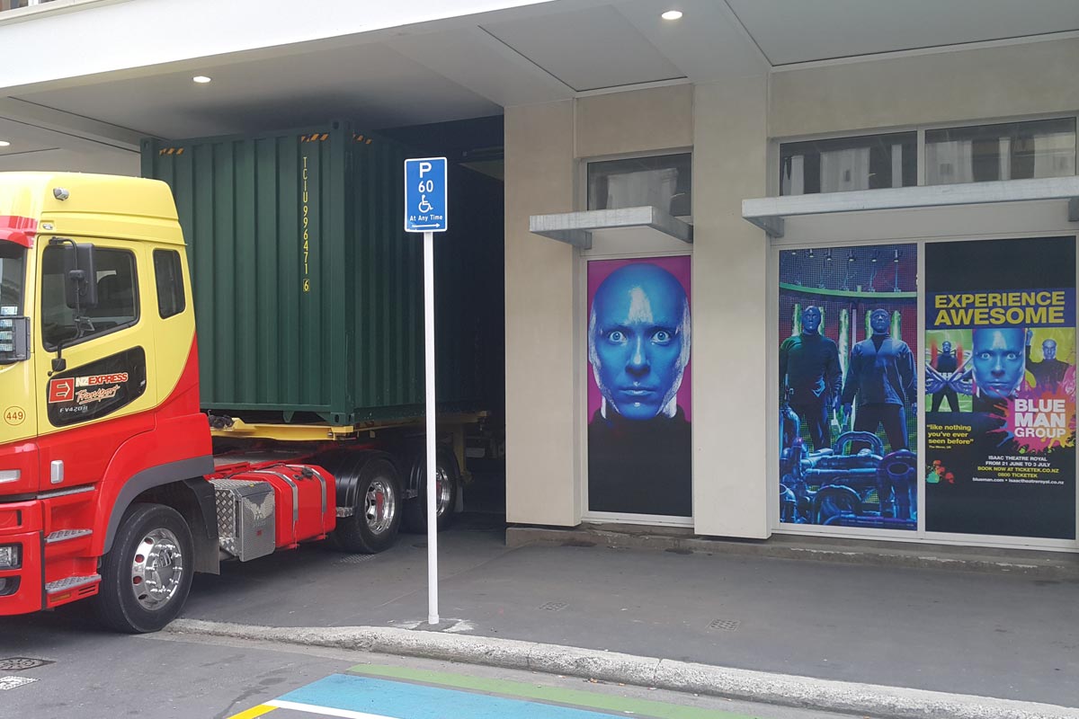 The Blue Man Group Invasion.